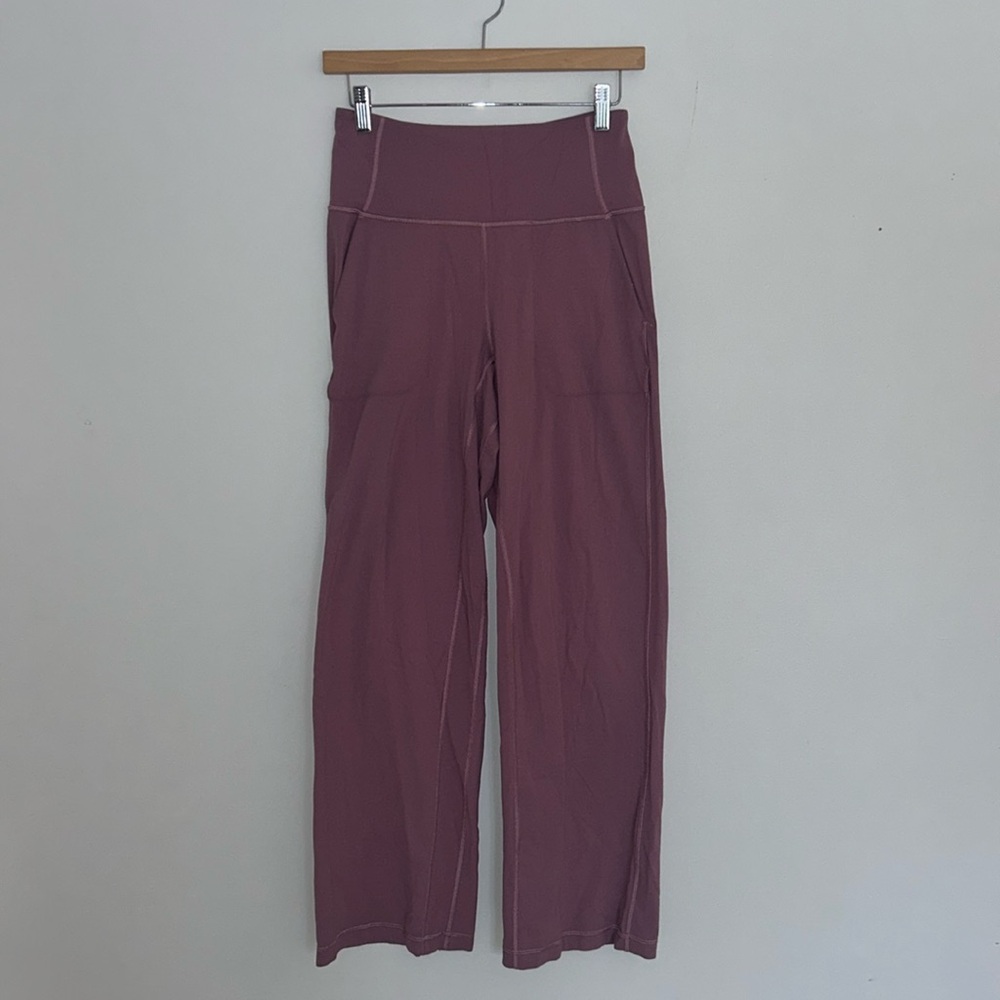 High wasted lululemon yoga pants